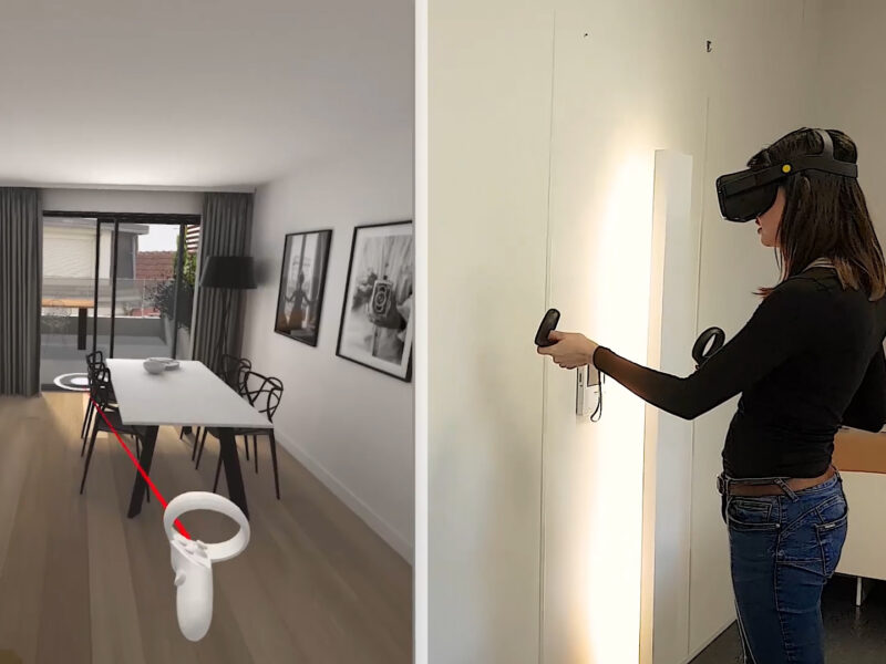 Visite virtuelle interactive d'un futur appartement